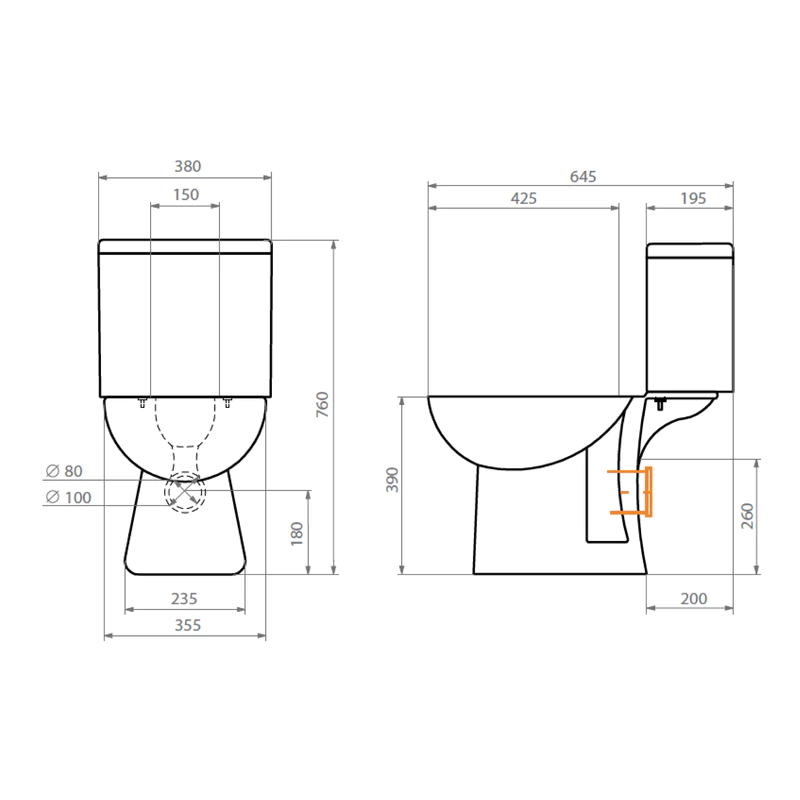 【新品推薦】智能軟降蓋闆衛生(shēng)間馬桶套裝Aura Plus(60AP8200018)