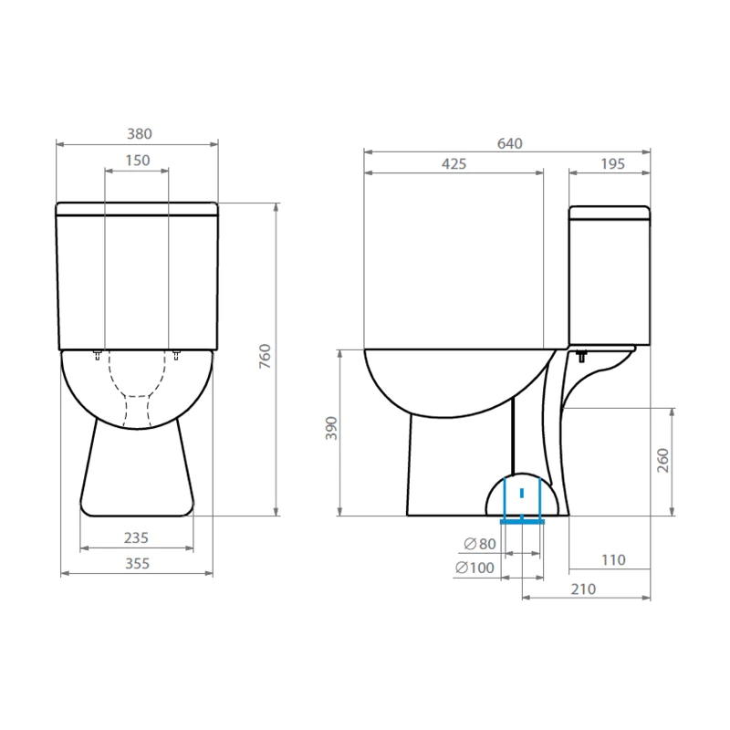 【新品推薦】智能軟降蓋闆衛生(shēng)間馬桶套裝Aura Plus(60AP8200018)